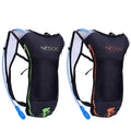 Best Small Black Water Hydration Backpack for Trail Running Day Hiking Skiing Cycling Mountain Biking with 2L Bladder