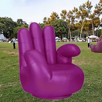Custom Eco Modern Foldable Waterproof PVC Inflatable Portable Chair Sofa Lounge for Outdoor Bedroom Hospital Use