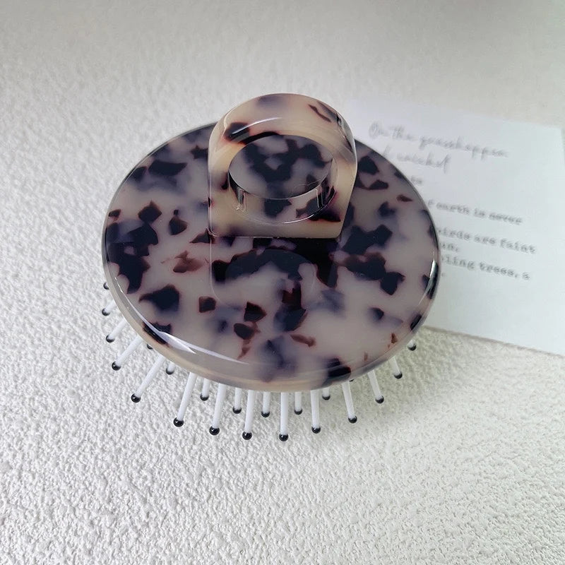 New Arrival Professional Acetate Hair Comb Scalp Massager Shampoo Detangling Brush for /Dry Hair Home Use