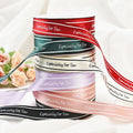 Especially for You Just for You Flower Gift Wrapping Cake Baking Wrapping DIY Decorative Ribbon