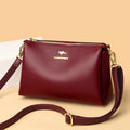 Fashion Small Crossbody Bag Large Capacity Shoulder Bag Soft PU Leather Women's Handbag Design Messenger Bag Shopping Lady Purse