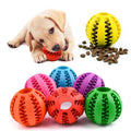 Interactive Tough Rubber Pet Toy Bite Resistant Chew Treats Soft Food Leakage Feeder for Dogs and Cats