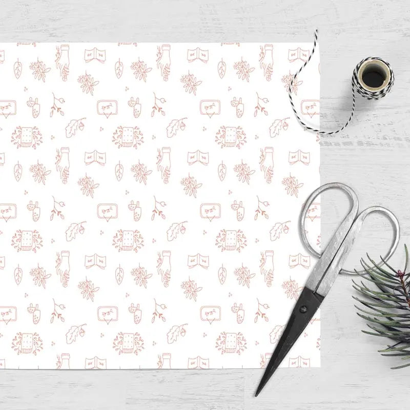 Luxury Specialty Paper Wrapping Tissue Paper 17gsm/28gsm Gravure Printing Customized Logo Packaging for Gifts