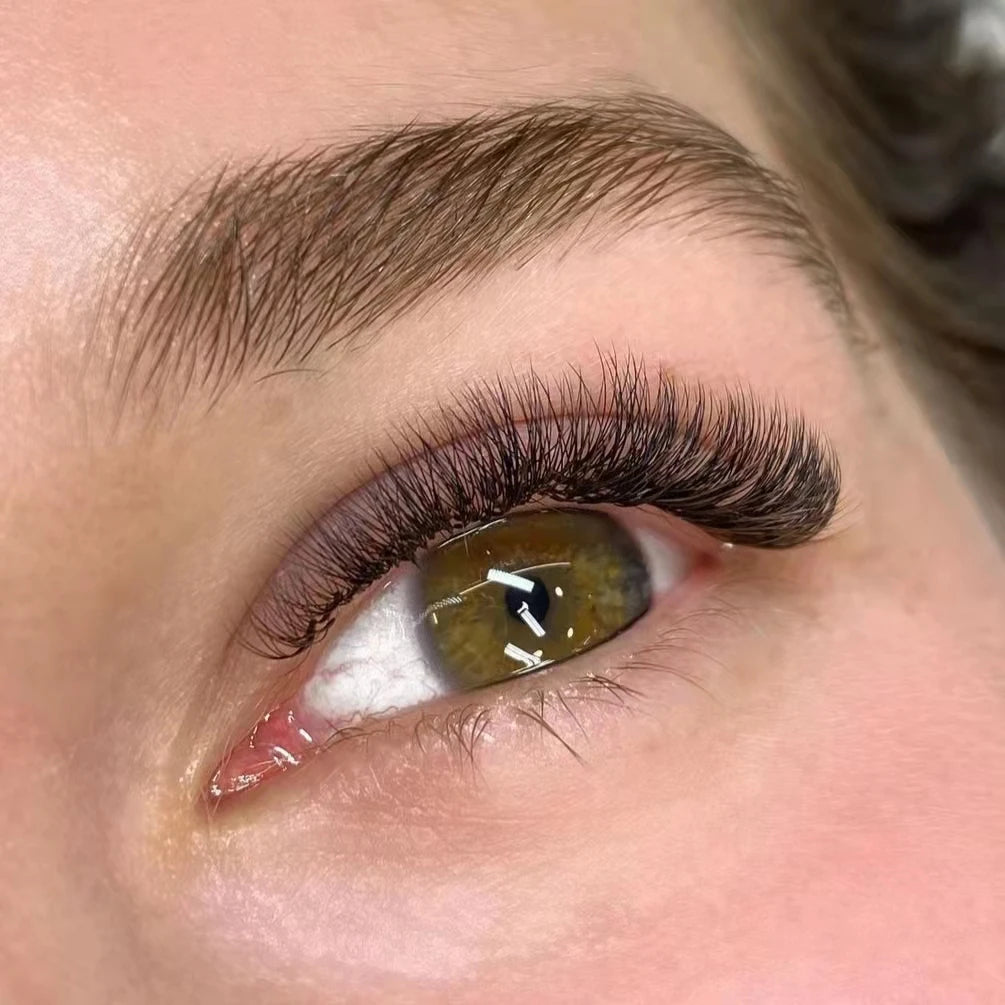 Short Stem 3D 4D 0.10 mm Lashes Private Label Promade Lash Fans Premade Volume Eyelash Fans