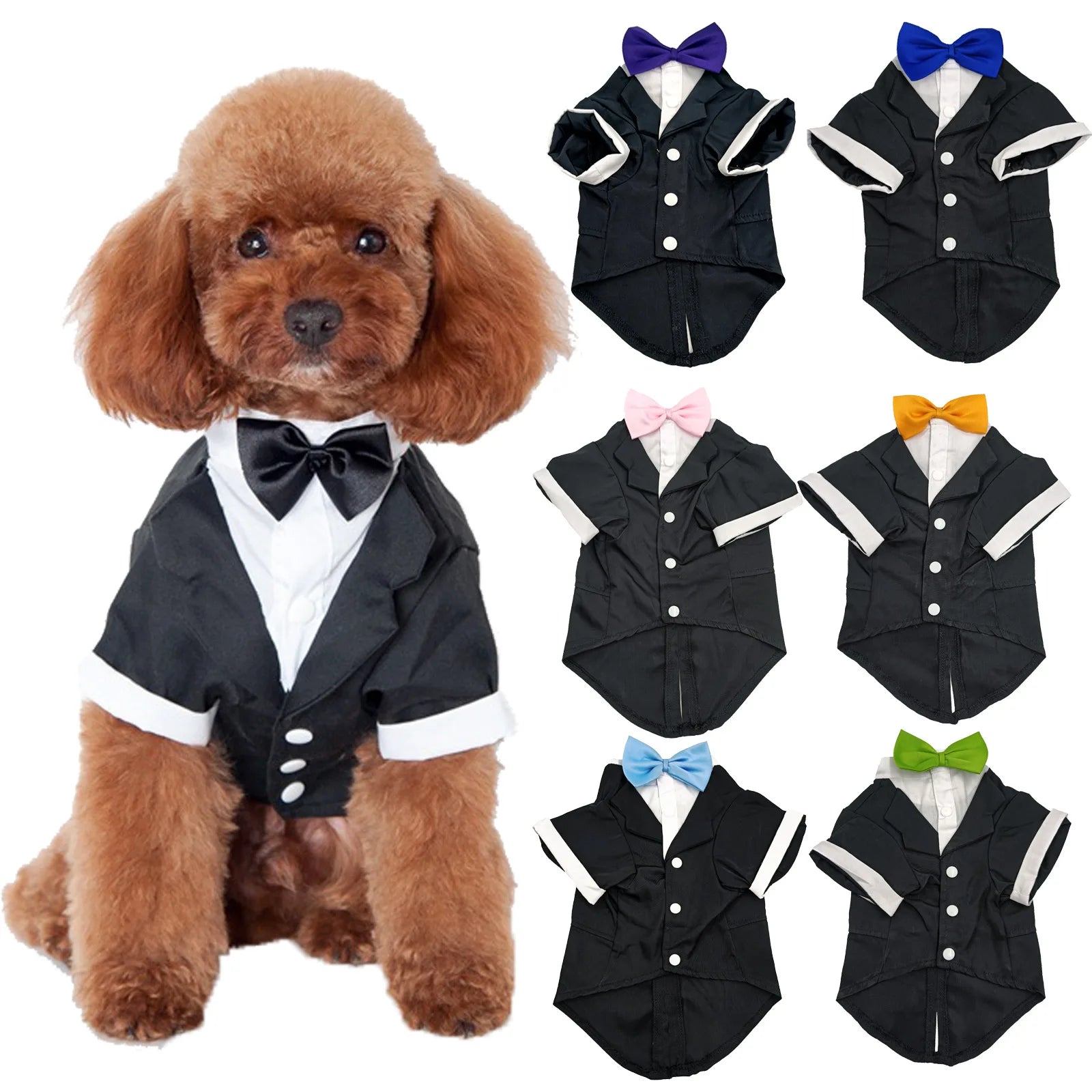 Wholesale Dog Clothes Suite with Bow Tie
