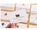 Custom Retro Kraft Envelope Set Creative Business Envelopes Vintage Wedding Invitation with Metal Accessories Scrapbooking Gift