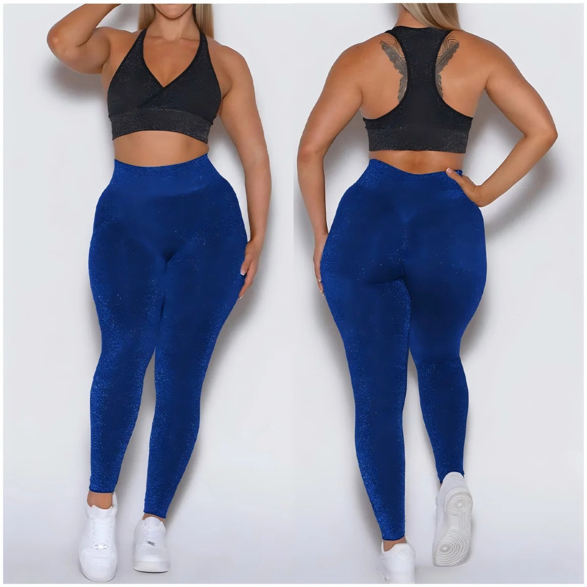 New Arrival Seamless Sportswear Wholesale 2 Pieces Gym Fitness Yoga Workout Sets for Women