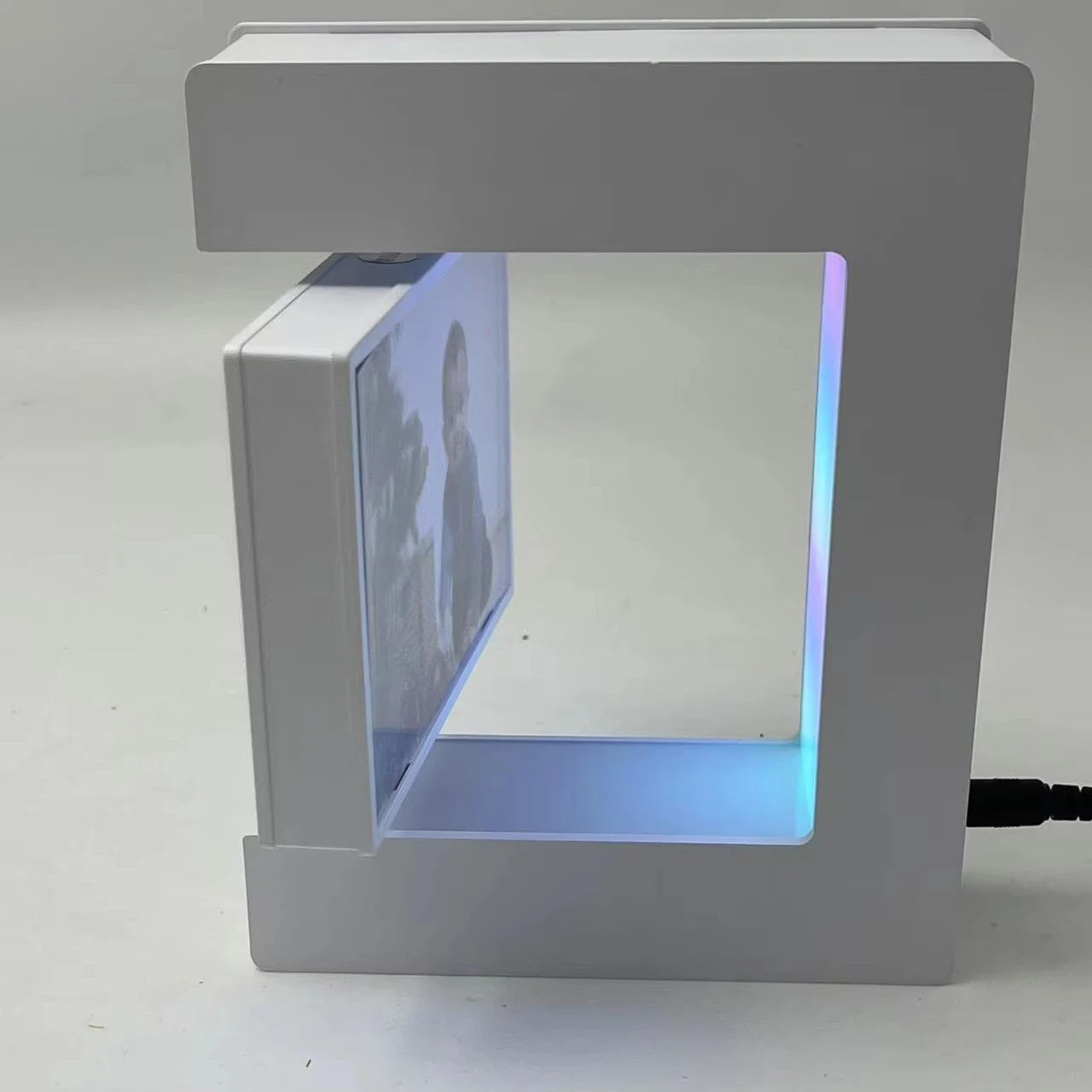 Magnet Floating Picture Customized Frame With Led Light Levitation Magnetic Photo Frames