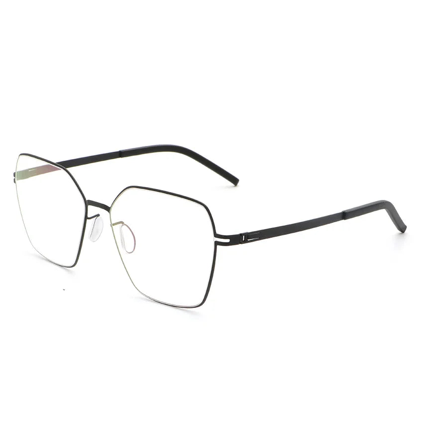 2021 New Fashion Adult Irregular Metal Luxury Eyewear Eyeglasses Frames