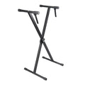 Professional X Braced Metal Black Folding Keyboard Stand for Playing Music-Durable & Eco-Friendly