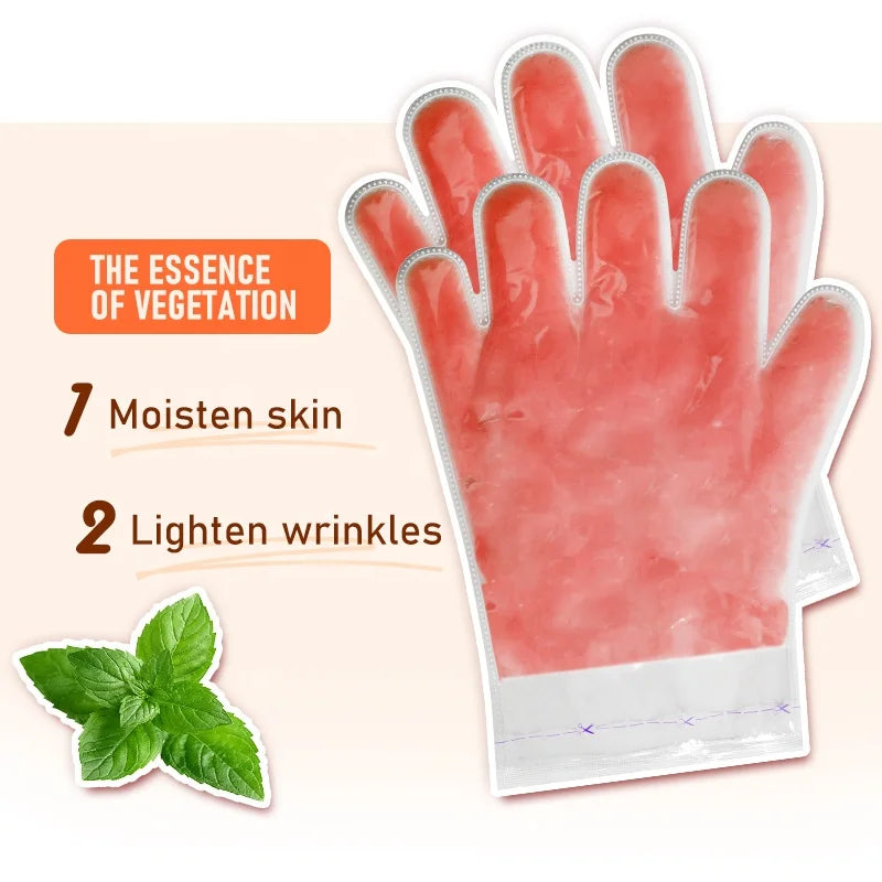 Paraffin Wax Natural Vitamin C Paraffin Beauty Wax Hand Mask Whitening Moisturizing Hand Mask MegaBDM
