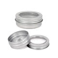 Custom 30ml Round Custom Aluminum Tin Empty Aluminum Jars Empty Aluminum Can Containers Small Metal Tins