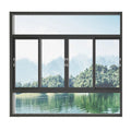 Thermal Break CE Certificated Aluminum Alloy Windows and Doors Double Glazing Casement Windows