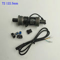Pedal Sensor Transducer T2 Standard Bottom Bracket BB68 Length 115MM 131MM 122.5MM 127.5MM Electric Motor Assisted Bicycle Parts