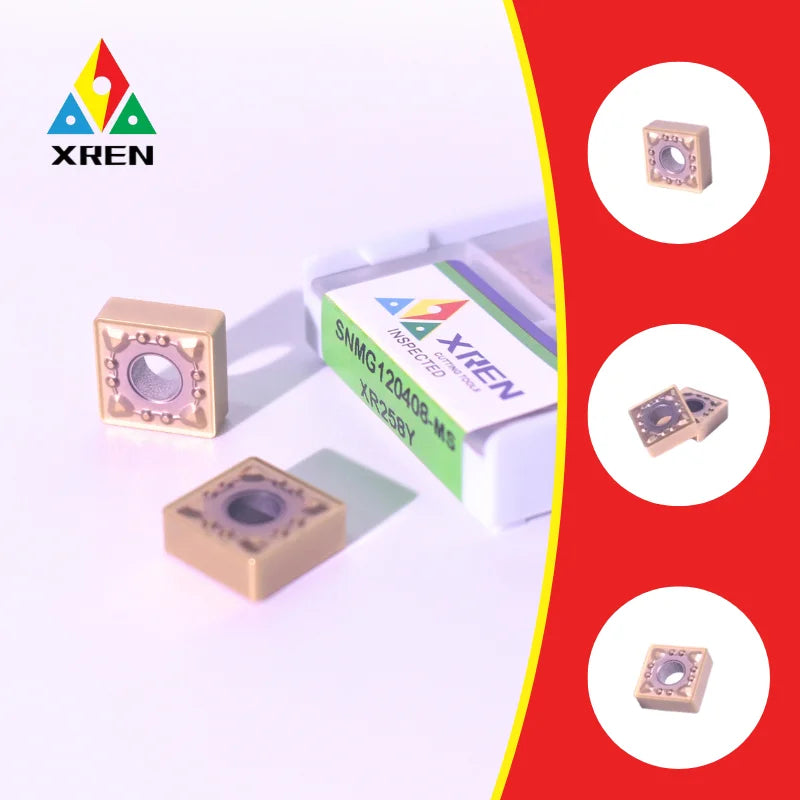 SNMG MS CNC Carbide Turning Inserts for Stainless Steel & High-Temp Alloys Customizable OEM External/Internal Turning Tools
