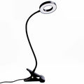 LED Ring Light Desktop Light Usb Lamp Reading Multifunctional Bracket with 3 Color 10 Dimming Level Table Lamp