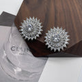 Fashion Decorative Wedding Bridal Bouquet Flower Zircon Sewing Button With Pearl Rhinestone Covered for Garment Accessories