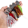 10cm/11g Hot Sale 2023 New Bladed Jig Fishing Lures Rubber Jig Skirt Lure Buzz Bait for Wholesale