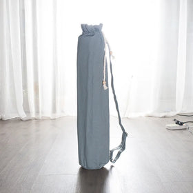 Hot Sale Eco Friendly Custom Size Durable Sports Gym Tote Cotton Oversized Macrame Drawstring Yoga Mat Carry Bag Customized
