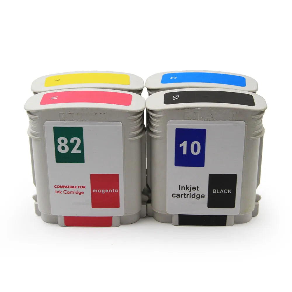 Ocbestjet for HP 10 82 Pigment Ink Cartridge for HP Designjet 500 800 500 500PS 800 800PS 815mfp 820MFP 1100 2200 Printer