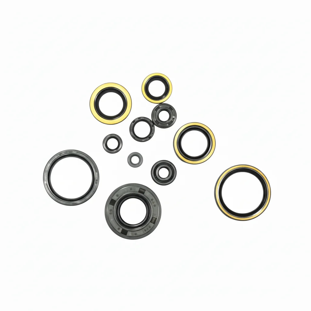 NRTeam Engine Oil Seal Kit for Kawasaki KX 250 95-03 Featuring Stylish Piston Seal Packing NBR Silicone Rubber Plastic Materials