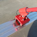 Stainless Steel Concrete Bull Float with Telescopic Handle Vibrator 1200x300mm 5.4m Length Lightweight Low Maintenance Cost