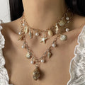 Gypsy Festival Gold-Dipped Arrowhead Statement Necklace with Crystal & Rhinestone and Zinc Alloy Link Chain for Anniversaries