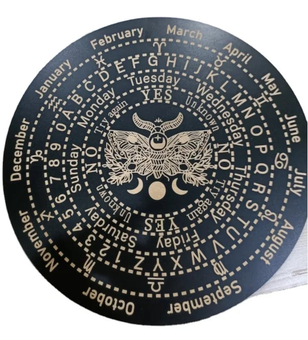 Wooden Divination Pendulum Board Dowsing Divination