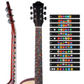 Low Price Guitar Fingerboard Stickers Self-learning Electric Guitar Beginner Fingerboard Stickers Music Theory Guitar Parts