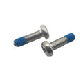 Stainless Steel Pan-Head Blue-Glued Screws with Fine Thread Anti-Loosening Anti-Slip Cross-Point Glue Screws in Metric System