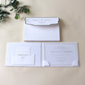 Wholesale Elegant Style Paper Hardcover 2mm Thickness Clear Acrylic Invitation Gold Foil Luxury Paper Hardcover Invitations