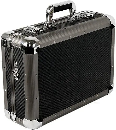 Aluminum Hard Case with Pick Pluch Foam Insert