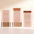 Long Lasting Matte 2 in I Foundation with Brush Private Label Full Coverage Waterproof Moisturizing Makeup Foundation Stick
