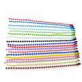 Colorful Ball Bead Chains 12CM Length Jewelry Connector Making Key Ring Fashion Handmade DIY Accessory