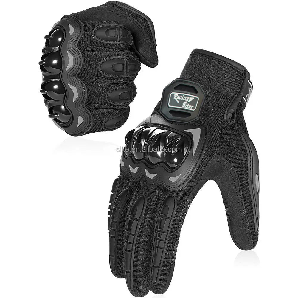 Touch Screen Protective Gear Anti-Slip With Good Grip Hard Knuckles Protection Hand Gloves for Bike Motorcycle