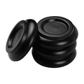 Solid Wood Upright Piano Caster Cups Coaster with Anti-slip EVA Pad 4pcs/Set