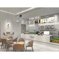 Milk  Bubble Tea Machine Bubble Tea Bar Working Table