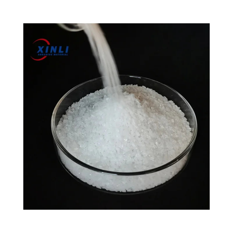 White Corundum Segment Sand with Purity Above 99.5 Percent Is Used for Refractory Materials  F Sand Is Used for  Polishing