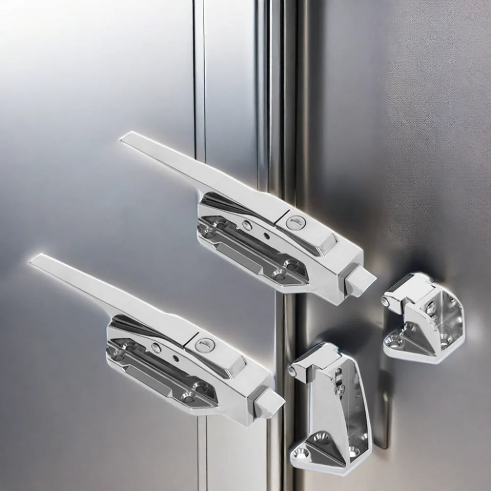 1178 Freezer Refrigerator Oven Cold Storage Room Door Handle Latch Lock Industrial Design Product Category-Door & Window Handles
