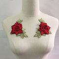 Garment Accessories 3d Flower Embroidery Lace Applique by Pair LT2600A