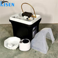 Kisen Salon Furniture Hair Washing Plumbing Portable Shampoo Sink With SPA Head Water Therapy for Thai Massage Table Beauty Bed
