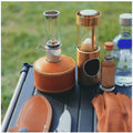 PU Leather Gas Canister Bag Cover LPG Fuel Protective Outdoor Camping Gasoline Tank Wrap