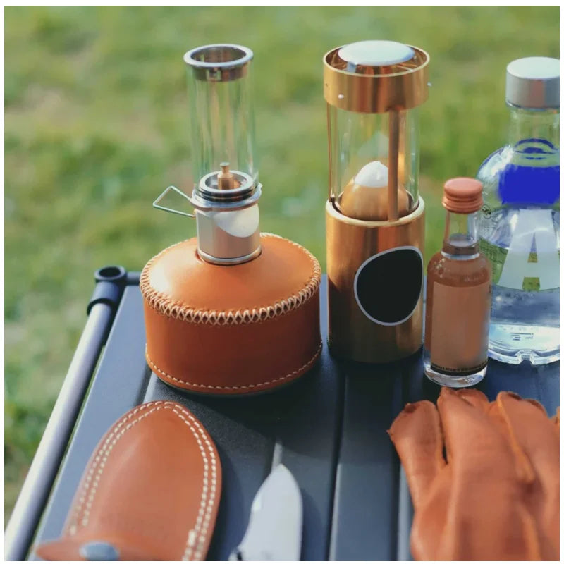 PU Leather Gas Canister Bag Cover LPG Fuel Protective Outdoor Camping Gasoline Tank Wrap