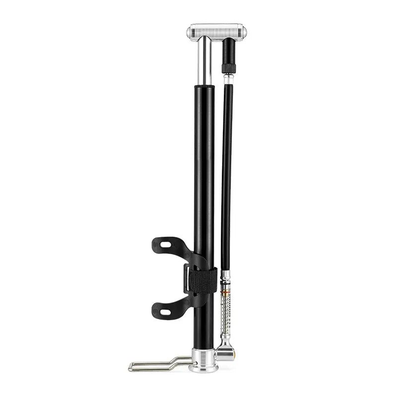 Portable Mini Bicycle Pump with Presta Valve Multifunction Hand Air Inflator for Floor Pump Use