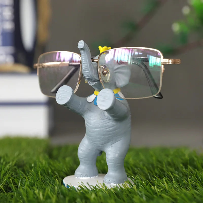 Resin Crafts Creative Decoration Panda Glasses Holder Sunglasses Frame Racks Animal Storage Holder Cartoon Animal Glasses Holder