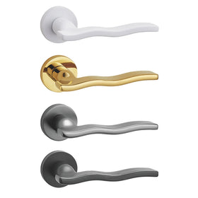 Filta Luxury Zinc Alloy Black Matte Interior Door Handle With Competitive Price