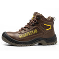 Diansen Fashion Pigskin Waterproof Anti-collision Anti-puncture Wear Resistant Non-slip Safety Boots for Men and Women