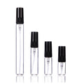 2ml 3ml 5ml 10ml clear Thin Refillable Perfume Spray Bottles Small Vials Glass Perfume Bottle
