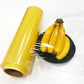 Food Grade Puncture Resistant PVC Cling Film Jumbo Roll Stretch Plastic Wrap for Supermarket Fresh Food Packaging