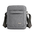 Black Slim Small Nylon Custom Luxury Designer Crossbody Men Shoulder Bag with logo
